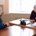 Далматовцы пришли с вопросами к спикеру районной Думы
