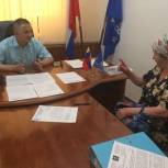 Мустафа Цуров провел прием граждан