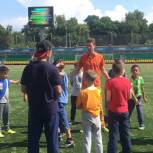  На стадионе «Трудовые резервы» провели спортивный праздник для воспитанников Просветительского центра им.Ахмадхади Максуди