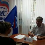 На приеме в Саратовском районе обсудили межевание дачных участков