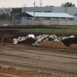 В Заволжском районе ликвидирован несанкционированный мусорный полигон