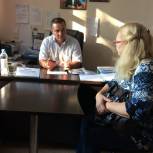 Октябрьский район: Василий Журавлёв провел прием граждан