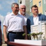 Володин проверил ход работ в перинатальном центре Тамбова