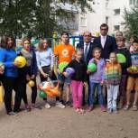 Дополнительный спортивный инвентарь завозят на площадки «Города детства»