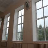 Ученики Спасской средней школы Вологодского района будут заниматься в обновлённом спотртзале