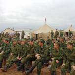 Славские единороссы приняли участие в концерте на полигоне Павенково