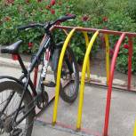 Депутат-единоросс подарил лицеистам велопарковку