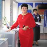 Ольга Германова проголосовала на выборах