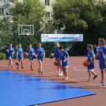 В Калининском районе открылась самая большая спортивная площадка