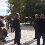 Жителям Красноармейска рассказали о ходе реконструкции городского парка