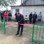 В Захарове открыли детскую спортивно-игровую площадку