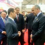 Рашид Темрезов рассказал Дмитрию Медведеву о реализации проектов в сфере АПК