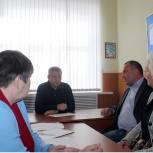 Депутат Госдумы Виктор Карамышев провел прием граждан в Черемисиновском районе Курской области