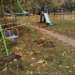 В Ульяновске продолжается установка детских площадок во дворах домов