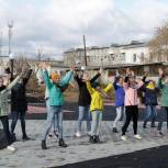 В Далматово появилась новая детская площадка