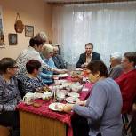 Владимир Жук встретился с активистами общественной организации инвалидов по зрению в Ленинском районе