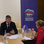 Михаил Шеремет провел прием граждан в Красноперекопске