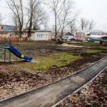 В Ермиши завершены основные работы по благоустройству сквера