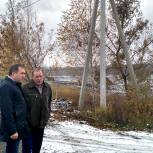 Первомайский район: Денис Желиховский помог решить вопрос с наружным освещением в микрорайоне Юго-Западный