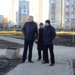 В Рыбном завершается благоустройство нового парка