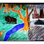 Три детских рисунка  будут участвовать во Всероссийском этапе конкурса под эгидой Партпроекта «Детские сады - детям»