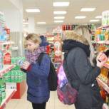  "Народный контроль" проверил качество и соблюдение сроков годности продукции в торговых точках Великого Устюга!