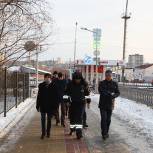 Активисты проекта «Безопасные дороги» проверили подходы к школам Кировского района Екатеринбурга 