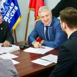 Леонид Огуль и Канат Шантимиров открыли «Неделю приемов» в Астраханской области