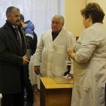 Владимир Шапкин в рамках проведения муниципальной недели посетил Загорянскую поликлинику