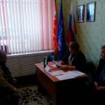 Ольга Окунева провела прием в Шумячской местной приемной Партии