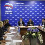 Николай Любимов принял участие в собрании первички Советского района 