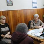 Пачелмский район: Людмила Глухова провела прием граждан