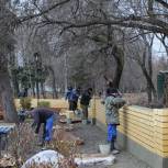 Кузнецк: в рамках партпроекта продолжается реконструкция городского парка 