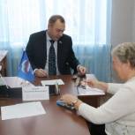 Нижнеломовский район: Владимир Вдонин провел прием граждан 
