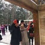 Татьяна Соломатина открыла обновленный парк в Колпашеве