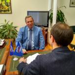 Владимир Попков провел прием граждан по личным вопросам