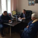 В Октябрьском районе завершается неделя приемов граждан. 