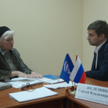 Депутат Госдумы Сергей Железняк провёл приём жителей в районе Вешняки