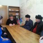 В Шаройском районе прошел прием граждан по личным вопросам