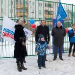 В рамках реализации партийного проекта «Городская среда» в городском поселении Монино открылась спортивная площадка 