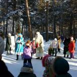 В Советском районе дали старт новогодним праздникам