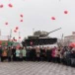 В Тацинском районе отметили 75-летие танкового рейда