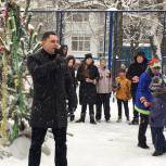 Предновогодние мероприятия прошли во дворах Ставрополя