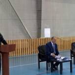В Саратовской области Председатель ГД РФ Вячеслав Володин встретился с депутатами муниципальных собраний