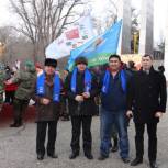Партийцы Калмыкии приняли участие в автопробеге, посвященному 75-летию освобождения от фашистов