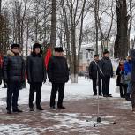 Владимир Вшивцев принял участие в торжественном митинге, который состоялся в Рузе