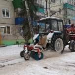 Снегоуборочная техника в Ульяновской области работает в усиленном режиме
