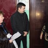 Виктор Егоршин провел подомовой обход 