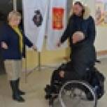 Активисты «Молодой Гвардии Единой России» и краевые депутаты провели мониторинг доступности избирательных участков для инвалидов 