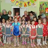 В рамках партпроекта "Модернизация образования" в детском саду города Владимира прошла Рождественская ярмарка
